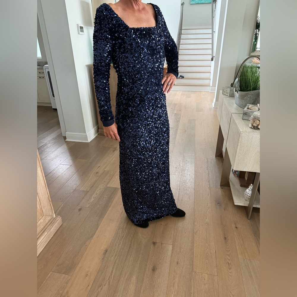 Helsi Mother of the Bride Sequin Gown NWT